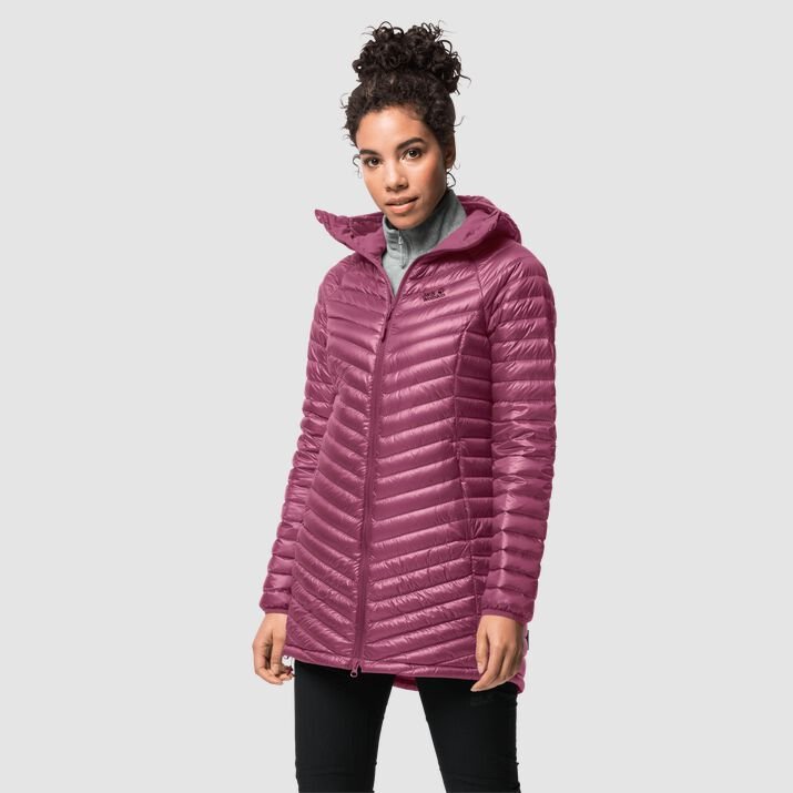 Jack Wolfskin Womens Atmosphere Down Coat Purple 031476NMG